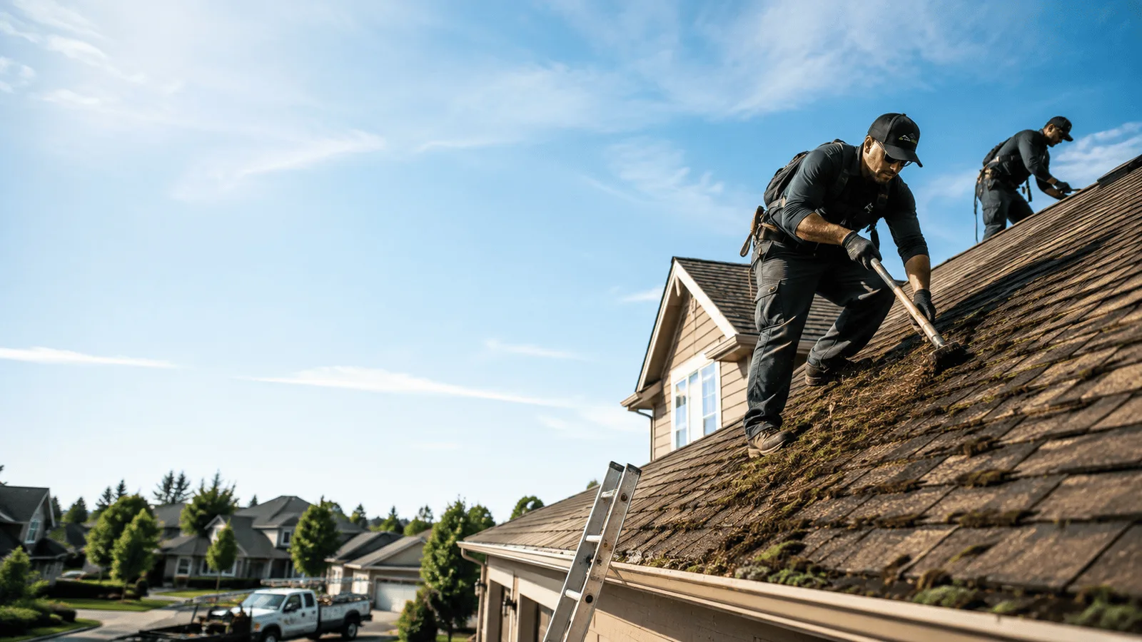 Roof Moss Removal in Broadview, IL near me